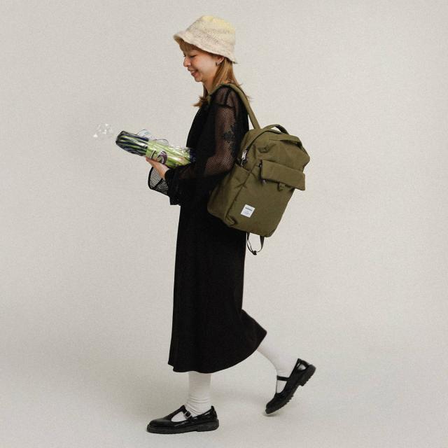リュック hellolulu ミニカーター MINI CARTER （ ハロルル リュックサック バックパック レディース デイパック かばん 鞄 小さめ マザーズバッグ 軽い 撥水 通学 通勤 ファスナー サイドポケット コンパクト おしゃれ ）_13