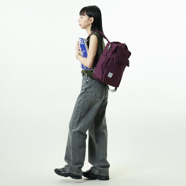 リュック hellolulu ミニカーター MINI CARTER （ ハロルル リュックサック バックパック レディース デイパック かばん 鞄 小さめ マザーズバッグ 軽い 撥水 通学 通勤 ファスナー サイドポケット コンパクト おしゃれ ）_16