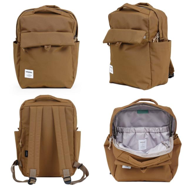 リュック hellolulu ミニカーター MINI CARTER （ ハロルル リュックサック バックパック レディース デイパック かばん 鞄 小さめ マザーズバッグ 軽い 撥水 通学 通勤 ファスナー サイドポケット コンパクト おしゃれ ）_2