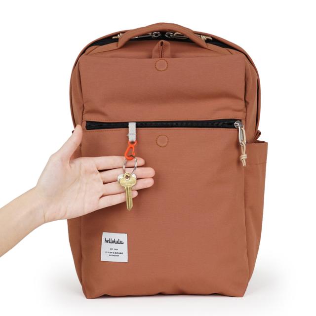リュック hellolulu ミニカーター MINI CARTER （ ハロルル リュックサック バックパック レディース デイパック かばん 鞄 小さめ マザーズバッグ 軽い 撥水 通学 通勤 ファスナー サイドポケット コンパクト おしゃれ ）_7