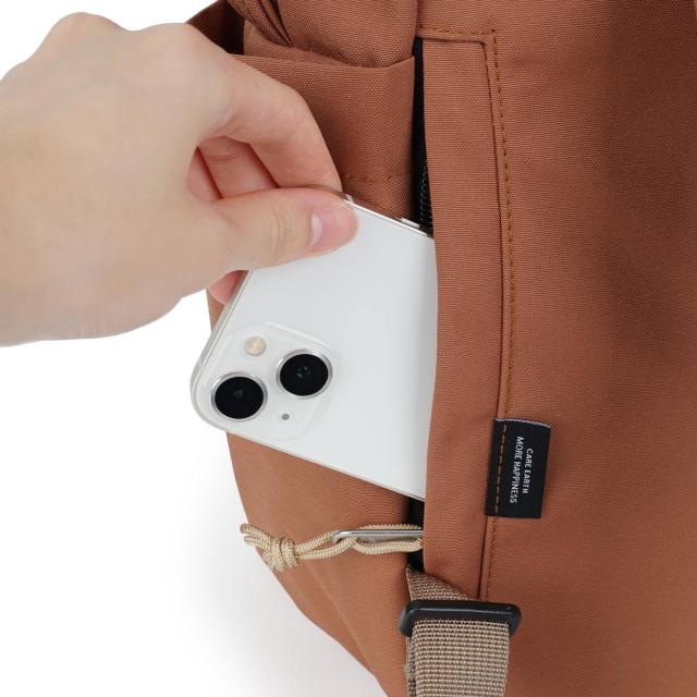 リュック hellolulu ミニカーター MINI CARTER （ ハロルル リュックサック バックパック レディース デイパック かばん 鞄 小さめ マザーズバッグ 軽い 撥水 通学 通勤 ファスナー サイドポケット コンパクト おしゃれ ）_8