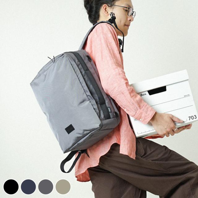 リュック Hellolulu KELL new fabric 3WAY ブリーフパック （ リュックサック ビジネスリュック バッグ デイパック ショルダー 手提げ かばん 鞄 レディース メンズ 軽い 撥水 通学 通勤 キャリーオン PC収納 おしゃれ ハロルル ）