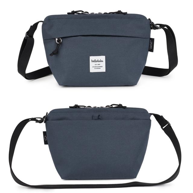 ショルダーバッグ hellolulu ルナ LUNA 1.4L （ ハロルル ボディバッグ バッグ ミニショルダー 鞄 サコッシュ 斜め掛け ポシェット マチあり ポーチ 撥水加工 フェス アウトドア ポケット キークリップ おしゃれ ）_2