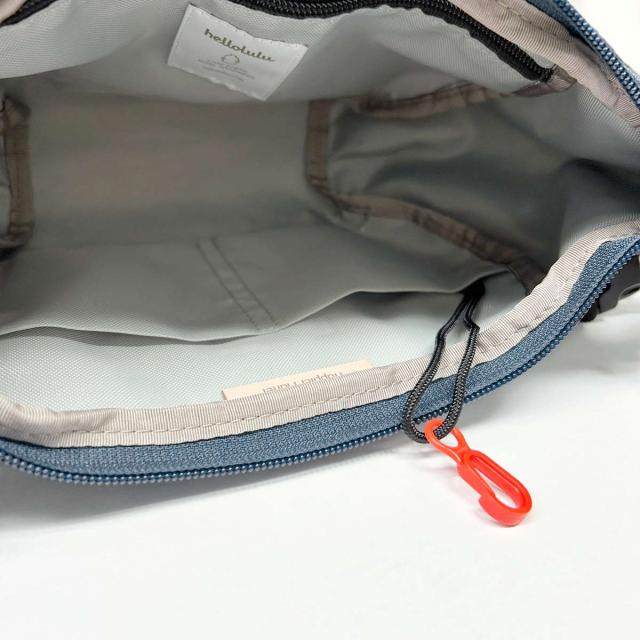 【人気色】ショルダーバッグ hellolulu コラ CORA 1.5L （ ハロルル バッグ ボディバッグ ミニショルダー 鞄 サコッシュ ボディーバッグ 斜め掛け ポシェット 肩掛け ウエストポーチ 撥水加工 フェス アウトドア ポケット おしゃれ ）_17
