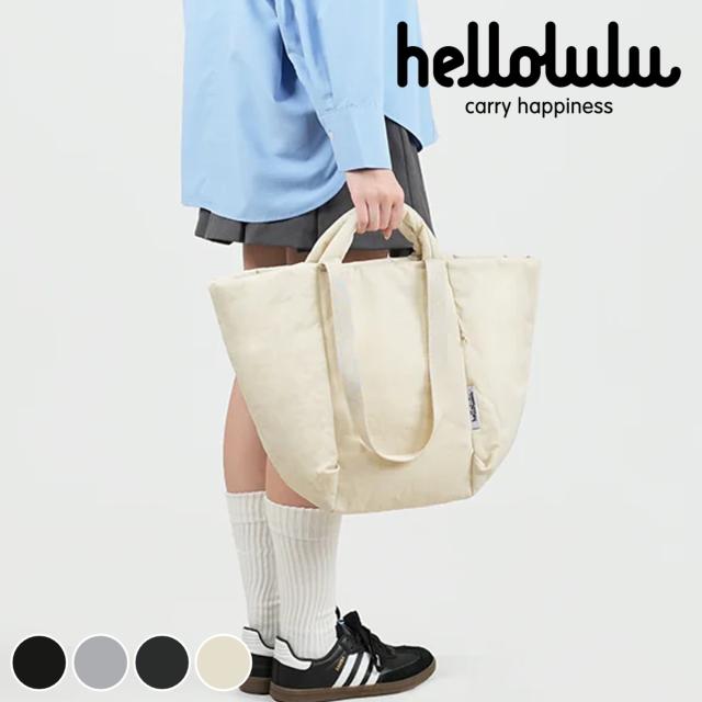 トートバッグ hellolulu カイリー KYLIE （ ハロルル バッグ ハンドバッグ 手提げ 肩掛け レディース メンズ 鞄 かばん ナイロン 軽い 撥水 通学 通勤 ファスナー ポケット おしゃれ ）