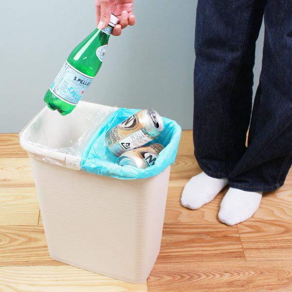 ゴミ箱 15L 分別 屑入れ 袋止め クリップ ごみ箱 ダストボックス