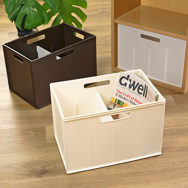 収納 収納ボックス キューBOX ワイド深型 収納ケース 幅39×奥行