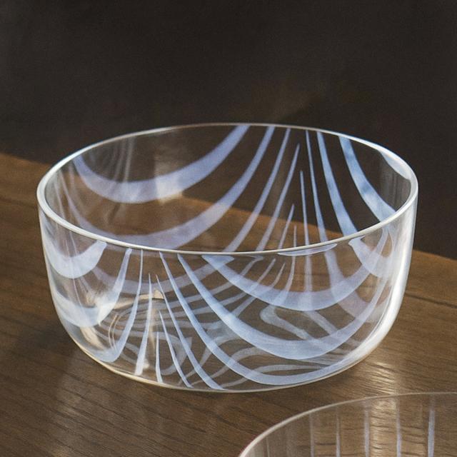 廣田硝子 大正浪漫 鉢 （ 12cm ガラス 日本製 ボウル うつわ 器 食器