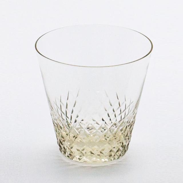 廣田硝子 グラス 300ml 綾 10オンス オールド 古代色 （ ガラス 日本製 コップ タンブラー オールドグラス 切子硝子 おしゃれ 和 和モダン シンプル ）
