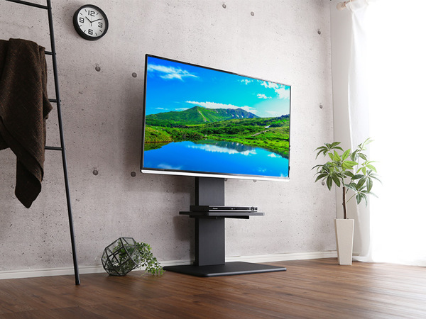TVスタンド ロータイプ 棚付 60インチ対応 壁寄せ テレビ台 WAT （ TV台 テレビスタンド テレビボード TVボード ＴＶスタンド 壁よせ 高さ調節 TVラック テレビラック 壁 壁面 ラック 収納 モダン スタイリッシュ おしゃれ ）_11