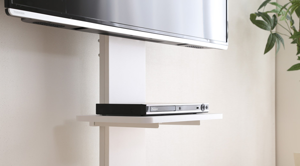 TVスタンド ロータイプ 棚付 60インチ対応 壁寄せ テレビ台 WAT （ TV台 テレビスタンド テレビボード TVボード ＴＶスタンド 壁よせ 高さ調節 TVラック テレビラック 壁 壁面 ラック 収納 モダン スタイリッシュ おしゃれ ）_5