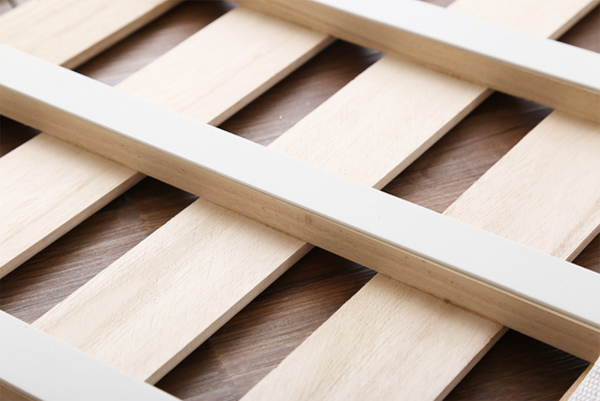 ダブルサイズ すのこマット タンスのゲン すのこベッド ダブル すのこマット 4つ折り すのこ