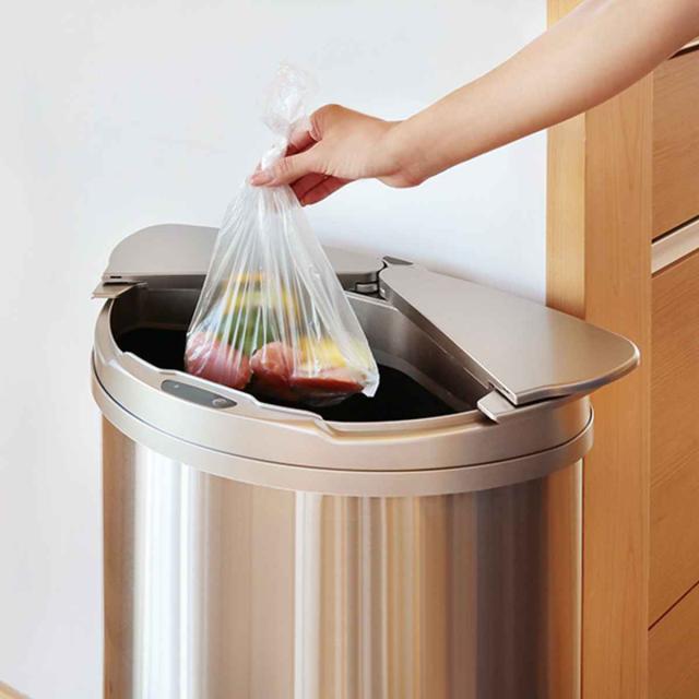 ゴミ箱 47L ステンレス センサー式 （ アルコ 自動開閉 47リットル 47l