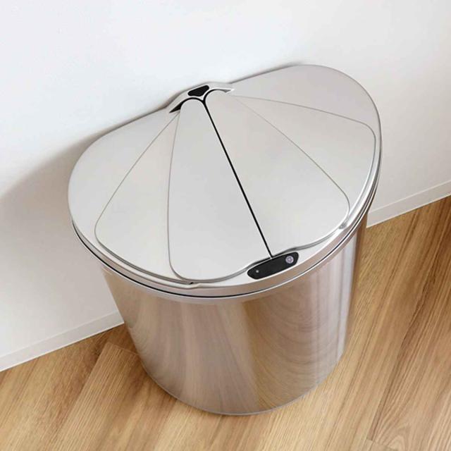 ゴミ箱 47L ステンレス センサー式 （ アルコ 自動開閉 47リットル 47l ダストボックス 電池式 ふた付き キッチン大容量 棚下 シンプル おしゃれ リビング ゴミ箱 ふた付き ゴミ箱 おしゃれ）_15