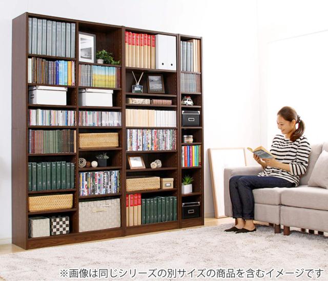 本棚 幅60cm ハイタイプ ブックシェルフ 多目的収納 （ 壁面収納