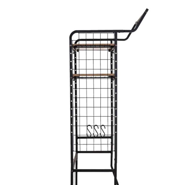 ランドリーラック 2段 棚板タイプ （ ランドリー ラック 縦型 スリム  