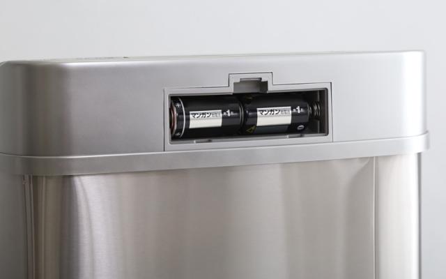 ゴミ箱 50L センサー式 （ ごみ箱 50リットル センサー ふた付き 幅38.7 分別 スリム 自動 開閉 電池式 袋 見えない 大容量 ゴミ箱 分別）_14