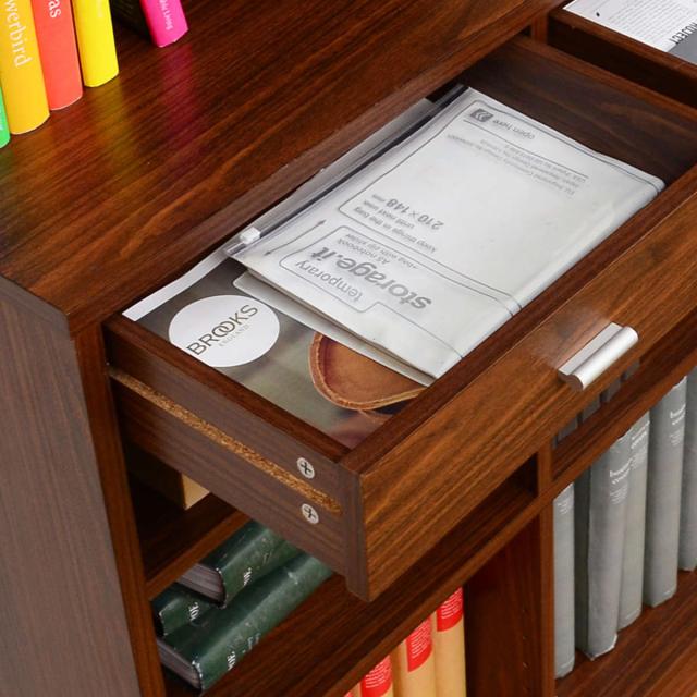 美品 ブックシェルフ 本棚 本も雑貨もスッキリ収まります♪ ブックシェルフ VC111-156