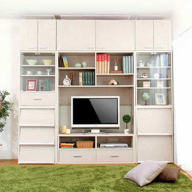 テレビ台 幅119.5cm 北欧風 引出し付 組合せ家具 DEALS （ テレビボード TVボード TV台 AV収納 AVボード 収納 リビング 棚 引き出し ウォールナット ホワイトオーク シンプル ）の通販は