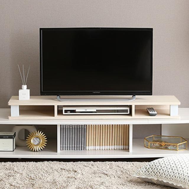 モニター台 幅110.3cm 北欧調 テレビ下収納 （ モニタースタンド 台 