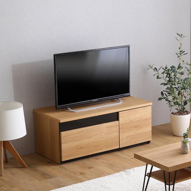 テレビ台 40型対応 幅90cm 完成品 日本製 （ ローボード TV台 収納 家具 AVラック テレビ スライドレール 箱組構造 ルーター収納 引出し リビング 棚 ）_14