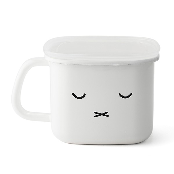 保存容器 ホーロー製 1.2L ストックポット ハンドル付き ミッフィー 富士ホーロー HoneyWere （ 味噌容器 みそ容器 味噌ポット ホーローの通販はau  PAY マーケット - リビングート