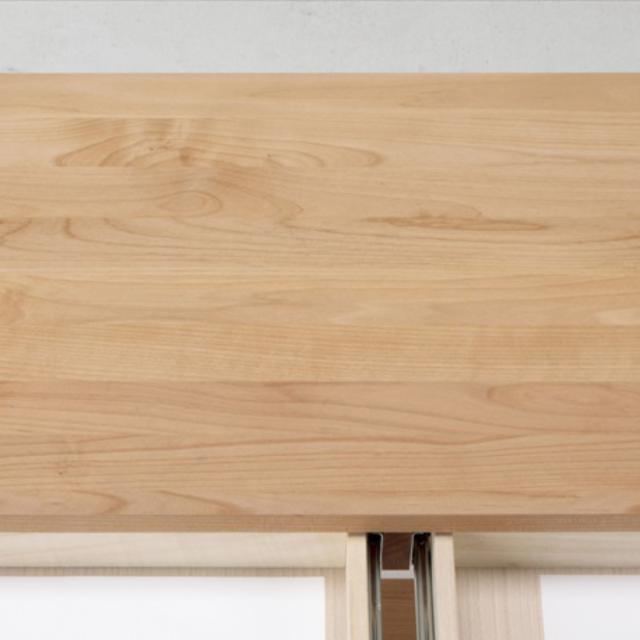 学習机 シンプル 幅90cm 奥行45cm 引出し付 カルロ （ コンパクトデスク シンプルデスク 机 勉強机 木製 天然木 日本製 補修キット付き スリム リビング学習 ワークデスク 木目 北欧 ナチュラル ）_7
