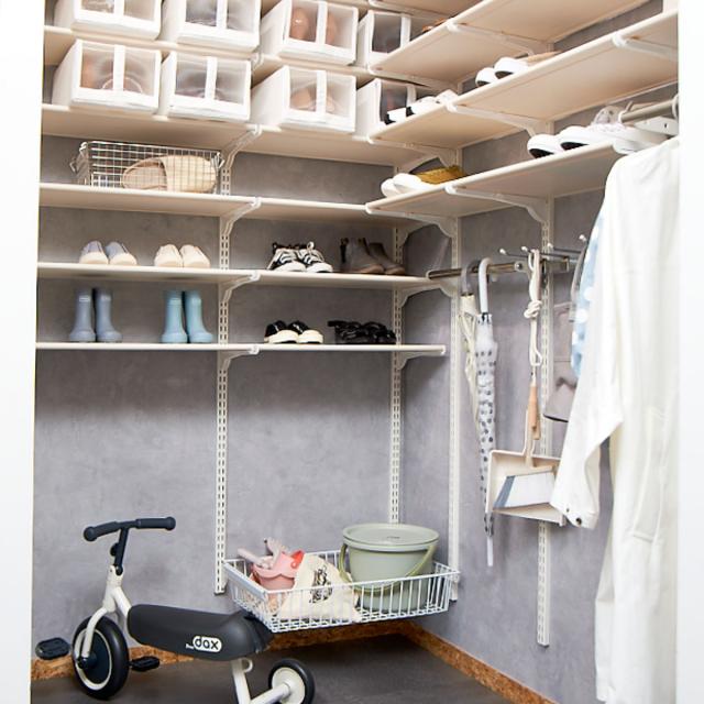 壁面収納 フィットラック コートフックセット 幅75cm （ パーツ オプション 部品 DIY 収納 フック 壁掛け 吊り下げ コート掛け 掛ける収納 浮かせる収納 可動棚 オープンラック 収納ラック 有効活用 ）の通販は