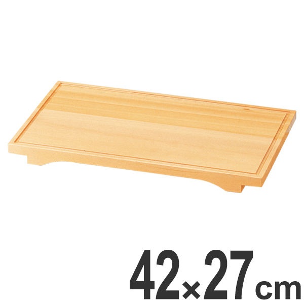 盛込台 木製 尺4 桧 ひのき 皿 食器 刺身 お造り 食器 盛り皿 （ お皿 大漁盛り 器 うつわ 和食器 寿司 盛る 魚 舟盛り 懐石 懐石料理 飲食店 料亭 旅館 大皿 角皿 角型 ヒノキ 製 ）