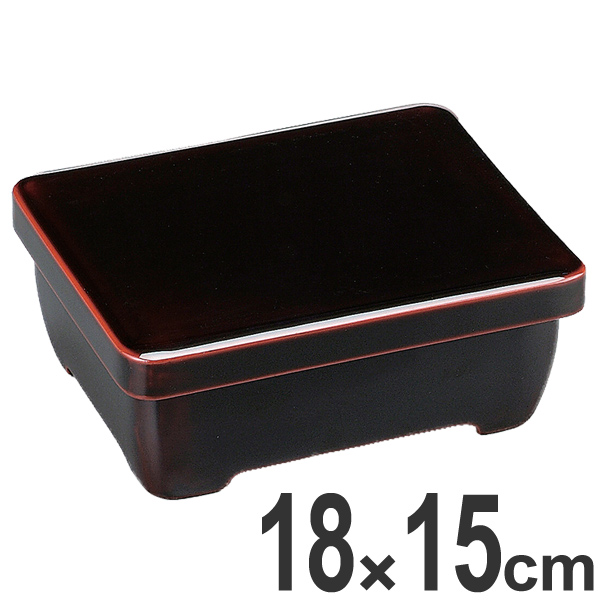 鰻重箱  漆器  朱塗り  ５個 Amazon.co.jp: 日本製 うな重箱 器 溜内朱 飛花沈金 平蓋丼重 漆
