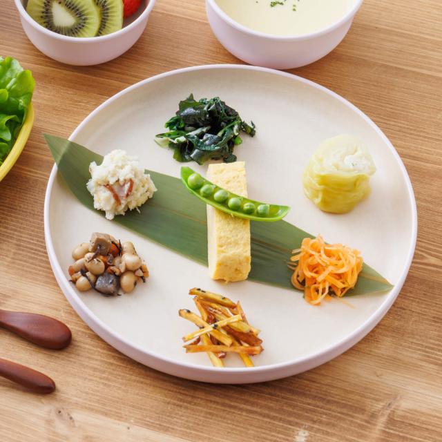 子ども用食器 3点セット シェルミンキッズ シェルミン （ 食洗機対応 子ども用食器セット 割れにくい 食器セット キッズディッシュ キッズプレート プレート 仕切り皿 ボウル エコ サステナブル ひよこ型 離乳食 お食い初め ギフト ）_3