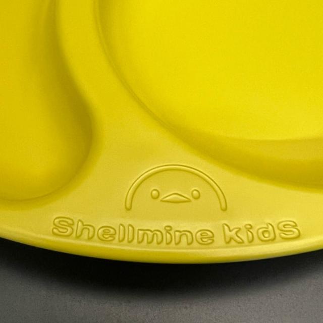 子ども用食器 3点セット シェルミンキッズ シェルミン （ 食洗機対応 子ども用食器セット 割れにくい 食器セット キッズディッシュ キッズプレート プレート 仕切り皿 ボウル エコ サステナブル ひよこ型 離乳食 お食い初め ギフト ）_9