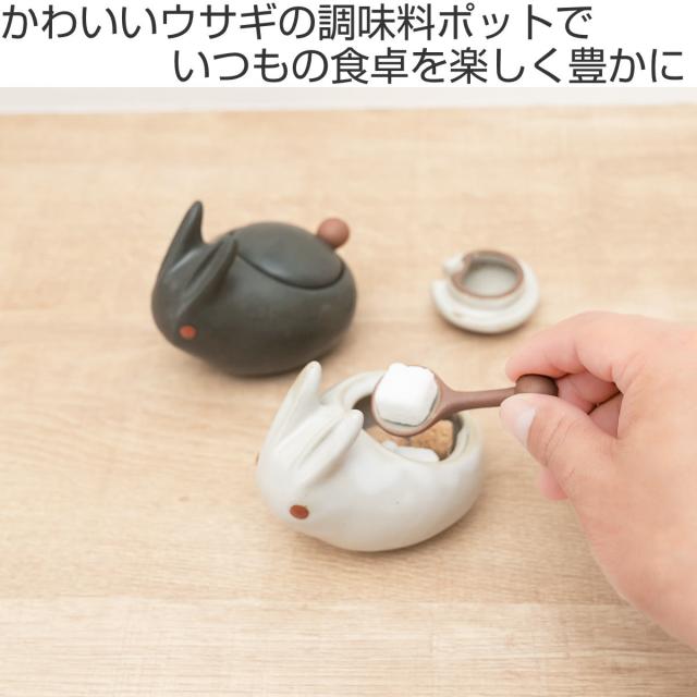 調味料入れ アイクラフトD うさぎポット （ 卓上 食洗機対応