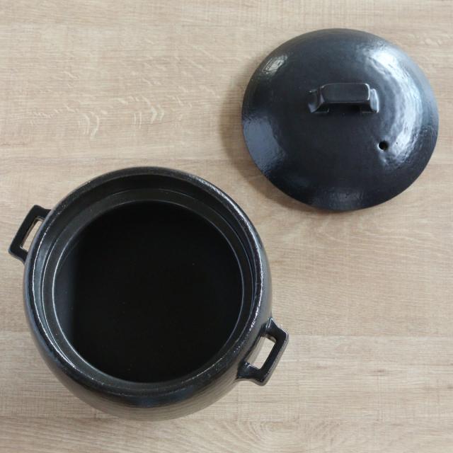 炊飯土鍋 2合炊 直火専用 中蓋付き OKATTE ごはん土鍋 日本製 （ ごはん鍋 ご飯土鍋 陶器製 どなべ おすすめ 電子レンジ対応 オーブン対応 2合 1合炊き ガス火対応 直火対応 ご飯鍋 土鍋 炊飯鍋 炊飯用土鍋 二合炊き 二重蓋 ）_14