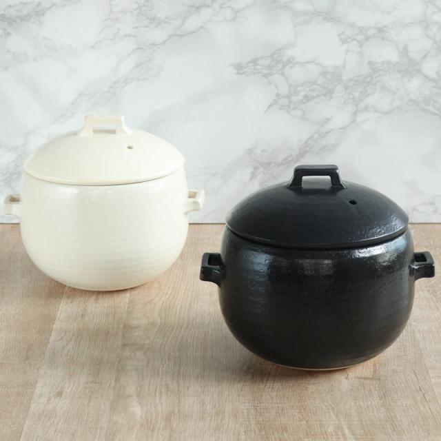 炊飯土鍋 2合炊 直火専用 中蓋付き OKATTE ごはん土鍋 日本製 （ ごはん鍋 ご飯土鍋 陶器製 どなべ おすすめ 電子レンジ対応 オーブン対応 2合 1合炊き ガス火対応 直火対応 ご飯鍋 土鍋 炊飯鍋 炊飯用土鍋 二合炊き 二重蓋 ）_16