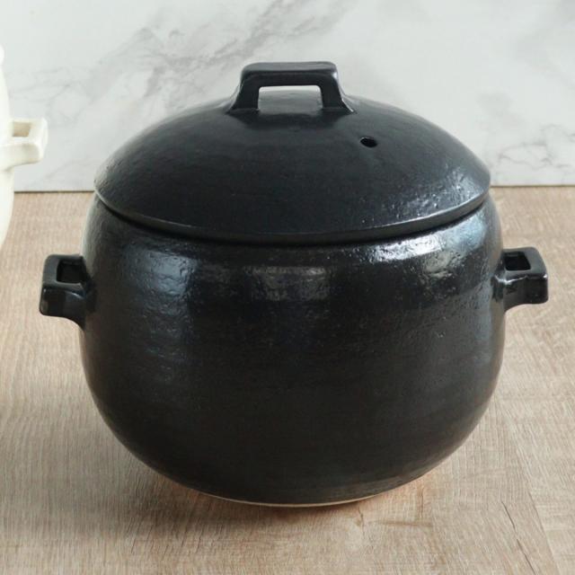 炊飯土鍋 2合炊 直火専用 中蓋付き OKATTE ごはん土鍋 日本製 （ ごはん鍋 ご飯土鍋 陶器製 どなべ おすすめ 電子レンジ対応 オーブン対応 2合 1合炊き ガス火対応 直火対応 ご飯鍋 土鍋 炊飯鍋 炊飯用土鍋 二合炊き 二重蓋 ）_18