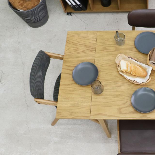 ダイニングチェア 座面高44cm コーデュロイ ソフトヴィンテージ Rasic （ 椅子 イス チェア 木製 天然木 肘なし 食卓 いす 食卓椅子 チェアー ）_17