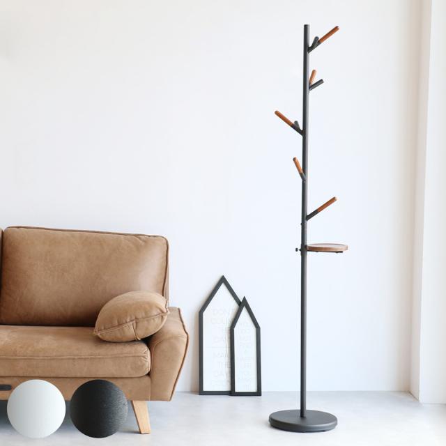 ポールハンガー コートハンガー コート掛け PoleHanger 木製 スリム 高