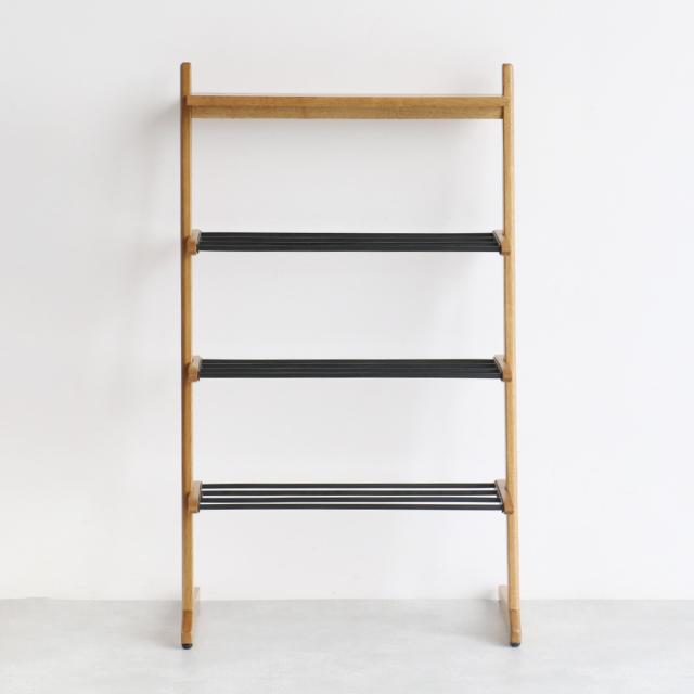 シューズラック Shoes Rack 木製 省スペース （ 靴 収納 ラック 下駄箱