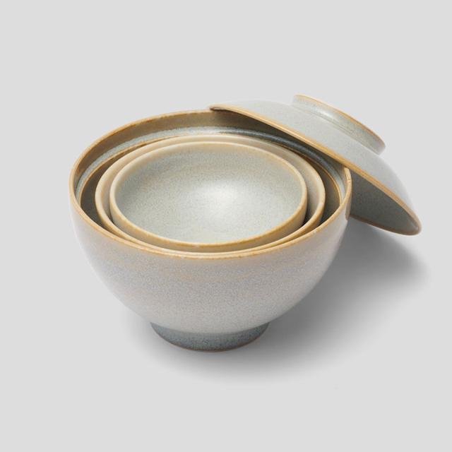 きほんのうつわ 茶碗 よりそう入れ子碗セット （ 食洗機対応 電子レンジ対応 オーブン対応 磁器 お茶碗 茶わん ごはん 食器 セット 日本製 和モダン 和風 おしゃれ シンプル ）_11