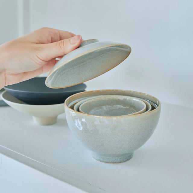 きほんのうつわ 茶碗 よりそう入れ子碗セット （ 食洗機対応 電子レンジ対応 オーブン対応 磁器 お茶碗 茶わん ごはん 食器 セット 日本製 和モダン 和風 おしゃれ シンプル ）_7