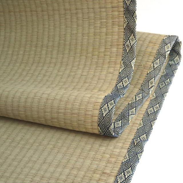 い草上敷き 純国産 い草 カーペット 糸引織 湯沢 団地間4.5畳 約255×255cm （ マット い草マット い草カーペット 絨毯 畳カバー ござ 畳表 五六間 団地 正方形 畳める コンパクト リバーシブル 国産い草 空気清浄 防臭 抗菌 ）_18