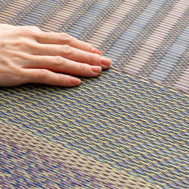 ラグ い草 オルシャ 95×150cm （ 純国産 上敷き い草ラグ 敷物 マット い草マット い草カーペット 絨毯 ござ 茣蓙 センターラグ 長方形 畳める コンパクト 国産い草 天然素材 空気清浄 消臭 抗菌 日本製 ）_8