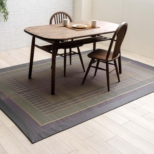 ラグ い草 オルシャ 191×300cm （ 純国産 上敷き い草ラグ 敷物 マット い草マット い草カーペット 絨毯 ござ 茣蓙 センターラグ 長方形 畳める コンパクト 国産い草 天然素材 空気清浄 消臭 抗菌 日本製 ）_6