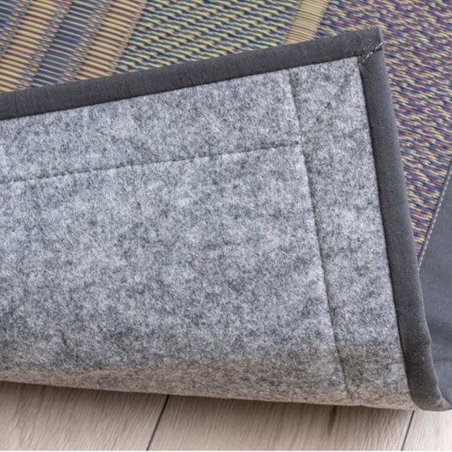 ラグ い草 DXオルシャ 191×300cm （ 純国産 上敷き い草ラグ 敷物 マット い草マット い草カーペット 絨毯 ござ 茣蓙 すべり止め センターラグ 長方形 畳める コンパクト 国産い草 天然素材 空気清浄 消臭 抗菌 日本製 ）_10