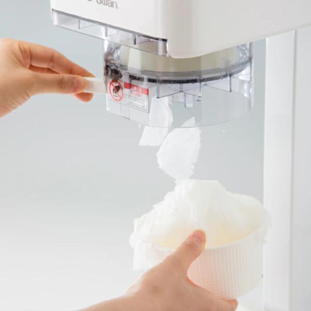 かき氷機 電動式 台湾風 SSB-1000 （ 業務用 かき氷 氷かき機 スワン Swan カキ氷 業務用かき氷 ）_2