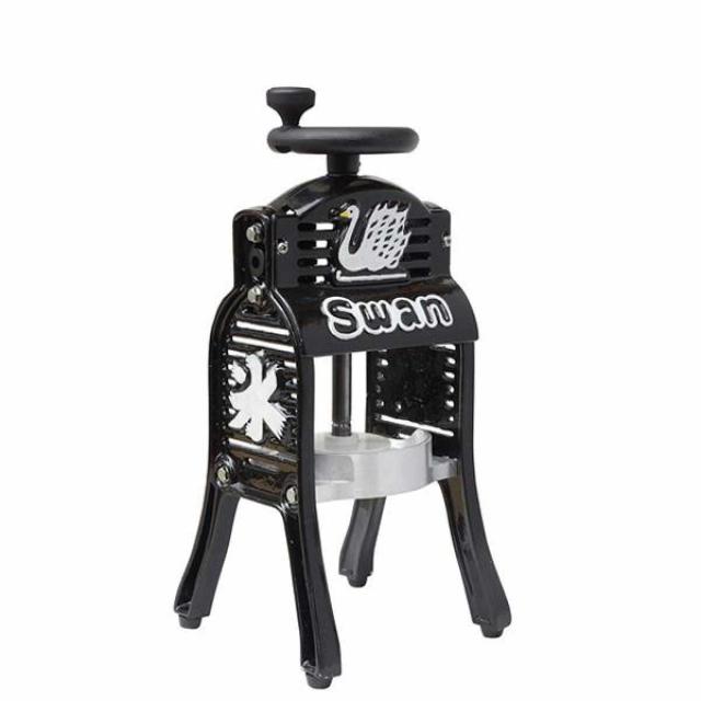 氷削機 手動式 ブロック氷専用 専用氷カップ付 BLACK SWAN （ SWAN 池永