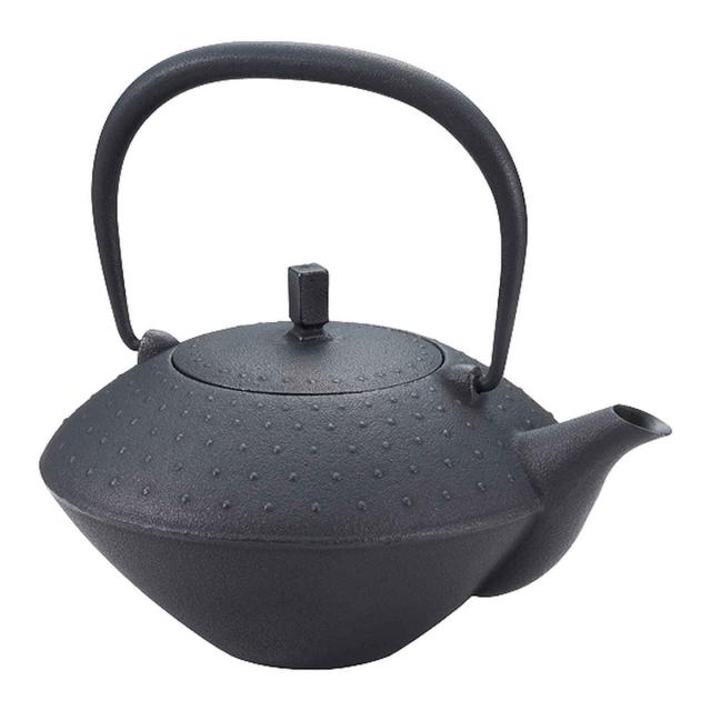 急須 450ml 南部鉄 粋 鋳鉄 ティーポット 日本製 （ 鉄急須 土瓶型 お茶 ポット 上手型急須 金属 南部鉄器 土瓶急須 お茶用品 和モダン 上手型 おしゃれ 茶器 ）