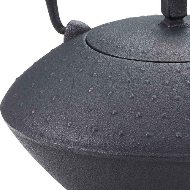 急須 450ml 南部鉄 粋 鋳鉄 ティーポット 日本製 （ 鉄急須 土瓶型 お茶 ポット 上手型急須 金属 南部鉄器 土瓶急須 お茶用品 和モダン 上手型 おしゃれ 茶器 ）