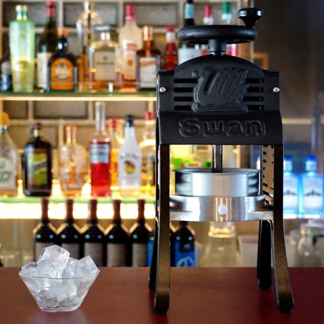 氷削機 かき氷機 BLACK SWAN W ブラックスワン バラ氷対応 業務用